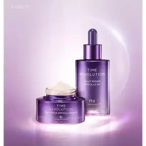 MISSHA TIME_REVOLUTION_NIGHT_REPAIR_AMPOULE_5X_(1ML)_&_CREAM_5X_(1ML)_E