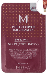 MISSHA M PERFECT COVER BB CREAM EX SPF42/PA+++ [1ML] [NO.19]