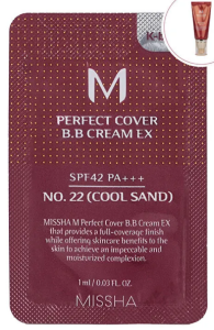 MISSHA M PERFECT COVER BB CREAM EX SPF42/PA+++ [1ML] [NO.22]