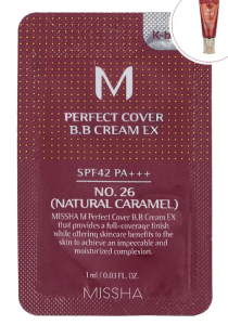 MISSHA M PERFECT COVER BB CREAM EX SPF42/PA+++ [1ML] [NO.26]