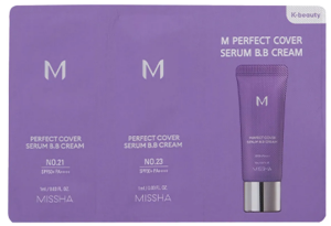MISSHA M PERFECT COVER SERUM BB [1ML*2EA] [NO.21&NO.23]