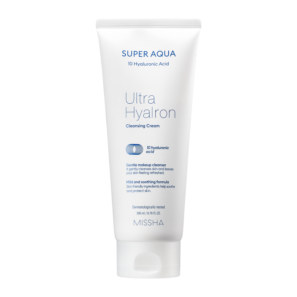 MISSHA SUPER AQUA ULTRA HYALRON CLEANSING CREAM